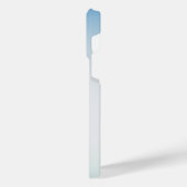  Elegant Soft Blue & White Ombre  iPhone Hoesje (Linkerkant)