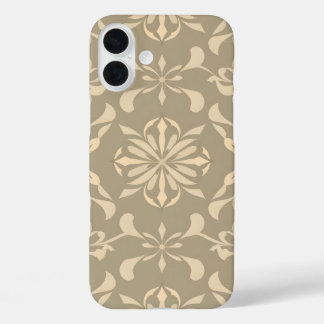 Elegant Soft Color Repeating Pattern iPhone16 Hoes