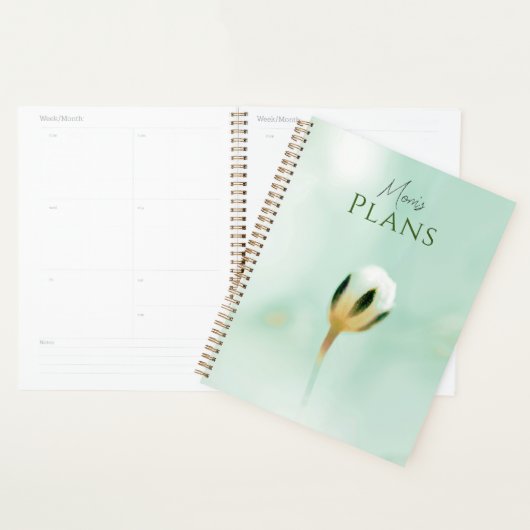 Elegant Soft Floral Print Planner (Display)