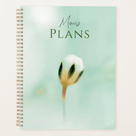 Elegant Soft Floral Print Planner