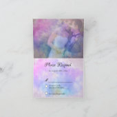 Elegant Soft Pastel & Gold Bedankkaart (Binnen)