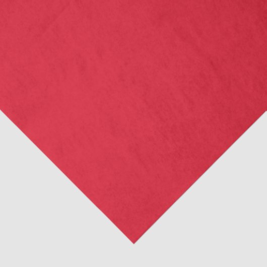 Elegant Solid Ruby Red-kerstpapier Tissuepapier (Detail)