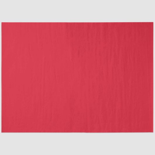 Elegant Solid Ruby Red-kerstpapier Tissuepapier (Voorkant)