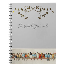 Elegant Songbird Journal Notitieboek