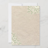 Elegant South Asian Illustrated Couple Save The Date (Achterkant)