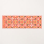 Elegant Southwest Pink Peach Design Yoga Namaste Yogamat (Voorkant (horizontaal))