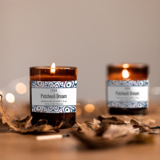 Elegant Spa Beauty productlabel Rechthoekige Sticker