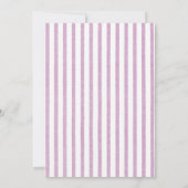 Elegant Spa day Girls Birthday Party Kaart (Achterkant)