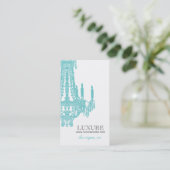 Elegant Spa en Salon Visitekaartje (Staand voorkant)