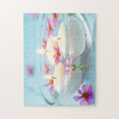 Elegant Spa Floating Candles and Flowers Legpuzzel (Verticaal)