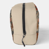 Elegant Spaniel On Floral Background Toilettasje (Rechts)