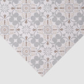 Elegant Spanish Tile Lux Aesthetics Tissuepapier (Detail)