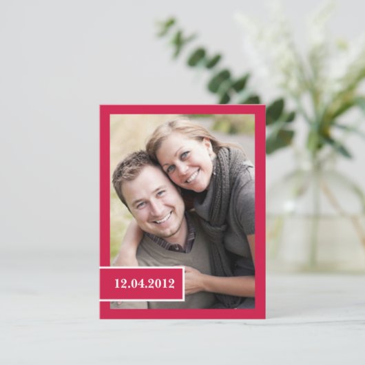 Elegant sparen de Aankondiging van de Foto van de  (Staand voorkant)