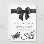 Elegant sparen de Datum Mededelingen Kaart (Voorkant)