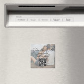 elegant sparen de datum, qr codekoppel verzonken f magneet (Insitu (Vaatwasser))