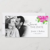 Elegant sparen de Uitnodiging van de Datum (Voorkant)