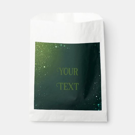 Elegant Sparkle Design voor bruiloft uitnodigingen Bedankzakje (Voorkant)