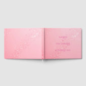 Elegant Sparkle Design voor bruiloft uitnodigingen Gastenboek (Volledig)