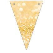 Elegant Sparkle Gold Glitter Vlaggetjes (Eerste vlag)