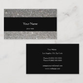 Elegant Sparkles & Glitter Visitekaartje (Voorkant / Achterkant)