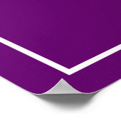 Elegant Specialized Names Wedding Welcome Sign Poster (Hoek)