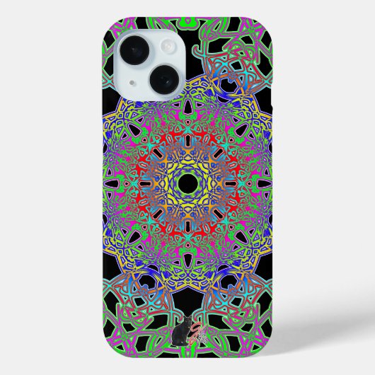 Elegant Spectra Glyph Case-Mate iPhone Case (Achterkant)