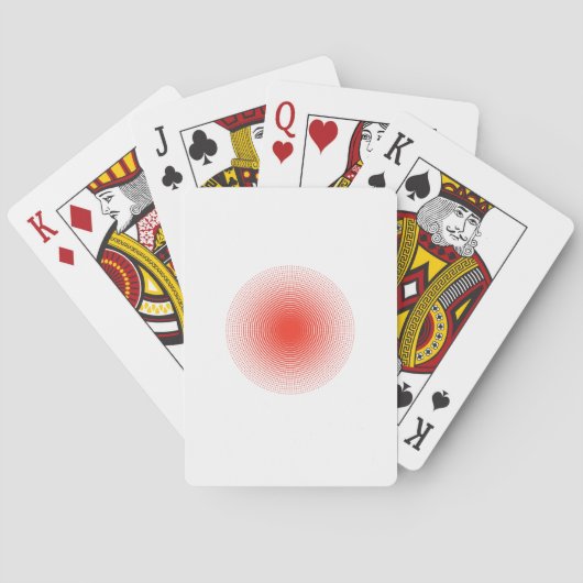Elegant speelkaartjes pokerkaarten (Achterkant)