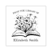 Elegant speels boek op maat uit de bibliotheek van rubberstempel (Afrduk)