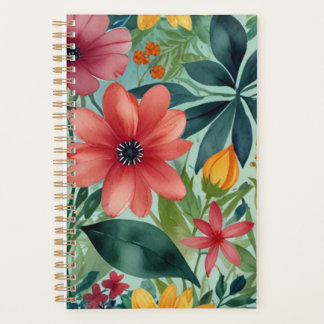 Elegant spiraalplanner ontwerp planner