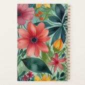 Elegant spiraalplanner ontwerp planner (Achterkant)