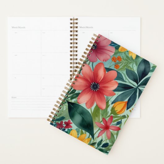Elegant spiraalplanner ontwerp planner (Display)