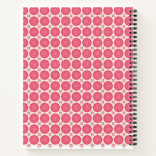 Elegant spiraalvormig Notitieboek met premium papi (Achterkant)