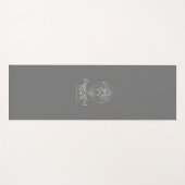 Elegant Spirit Yoga Mat door Ooomsuum Relaxation® (Voorkant (horizontaal))