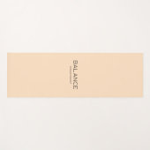 Elegant Spirit Yoga Mat door Ooomsuum Relaxation® (Voorkant (horizontaal))