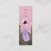 Elegant Spiritueel Ggloed Angel Kaart Reading Mini Visitekaartje (Voorkant)