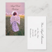 Elegant Spiritueel Ggloed Angel Kaart Reading Visitekaartje (Voorkant / Achterkant)