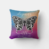 Elegant Splendor Life Butterfly Pillow Design Kussen (Voorkant)