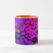 Elegant Spooky Halloween Mok (Midden)