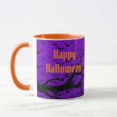 Elegant Spooky Halloween Mok (Links)