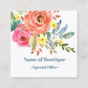 Elegant Spring bloom Boutique Discount Coupon