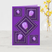 Elegant Spring Blossom Happy Birthday  Kaart (Gele Bloem)