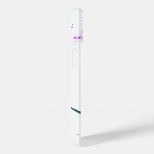 Elegant Spring blossom roze florale Waterverf kuns Case-Mate iPhone Case (Achterkant / Rechts)