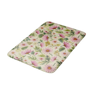 Elegant Spring Floral Badmat