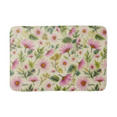 Elegant Spring Floral Badmat (Voorkant)