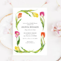 Elegant Spring Flower Tulip Vrijgezellenfeest