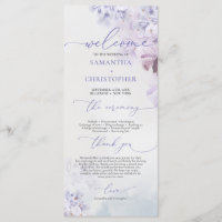 Elegant Spring paarse stoffige blauwe snijbloemen