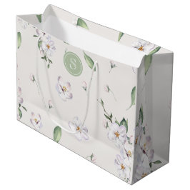 Elegant Spring Waterverf Floral Groot Cadeauzakje