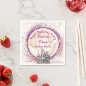 Elegant Sprookje Koninklijke Prinses Verjaardagsfe Servet (Insitu)