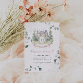 Elegant sprookje | Prinses Verjaardagsfeest Kaart