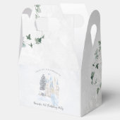 Elegant sprookje | Winter Prinses Verjaardag Bedankdoosjes (Geopend)